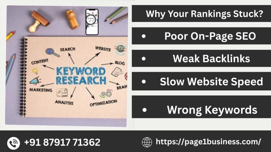 Why Your Google Keyword Rankings Are Not Improving – Fixes Inside