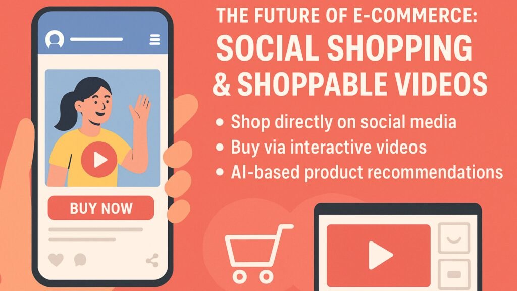 The Future of E-commerce: Social Shopping and Shoppable Videos